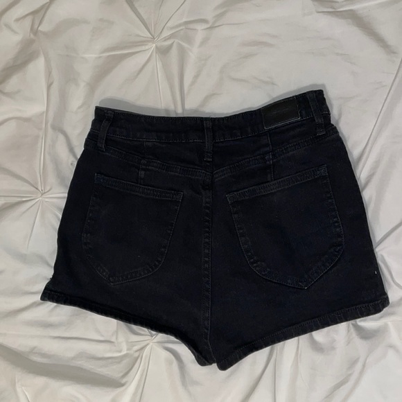 BDG Super High Rise Black Short - Picture 2 of 4